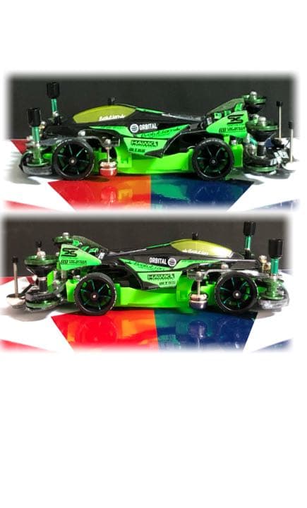 ミニ四駆　完成品　MAマシン　NEOバンキッシュ