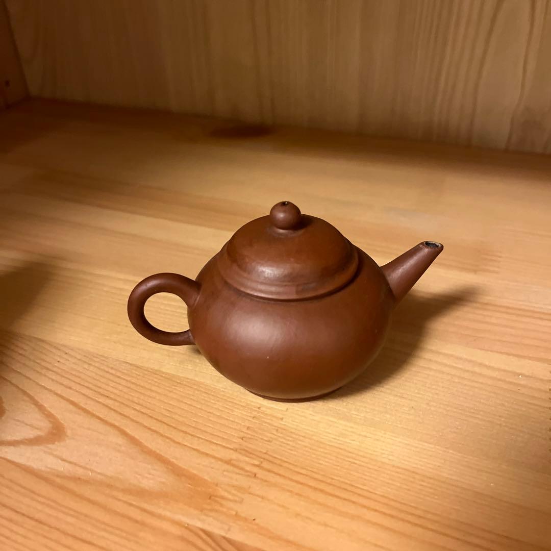 骨董品　朱泥急須  茶器  中国急須　中国茶茶器