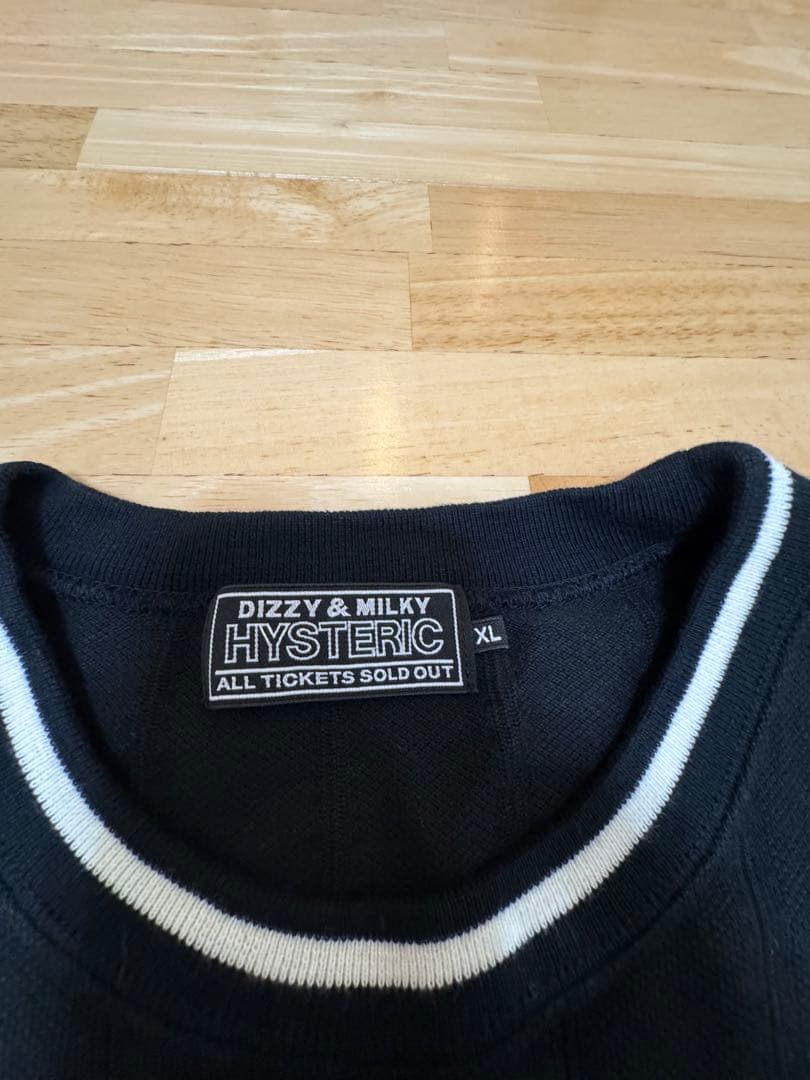 早い者勝ち　オーバーサイズ HYSTERIC Tシャツ XL ダークグレー