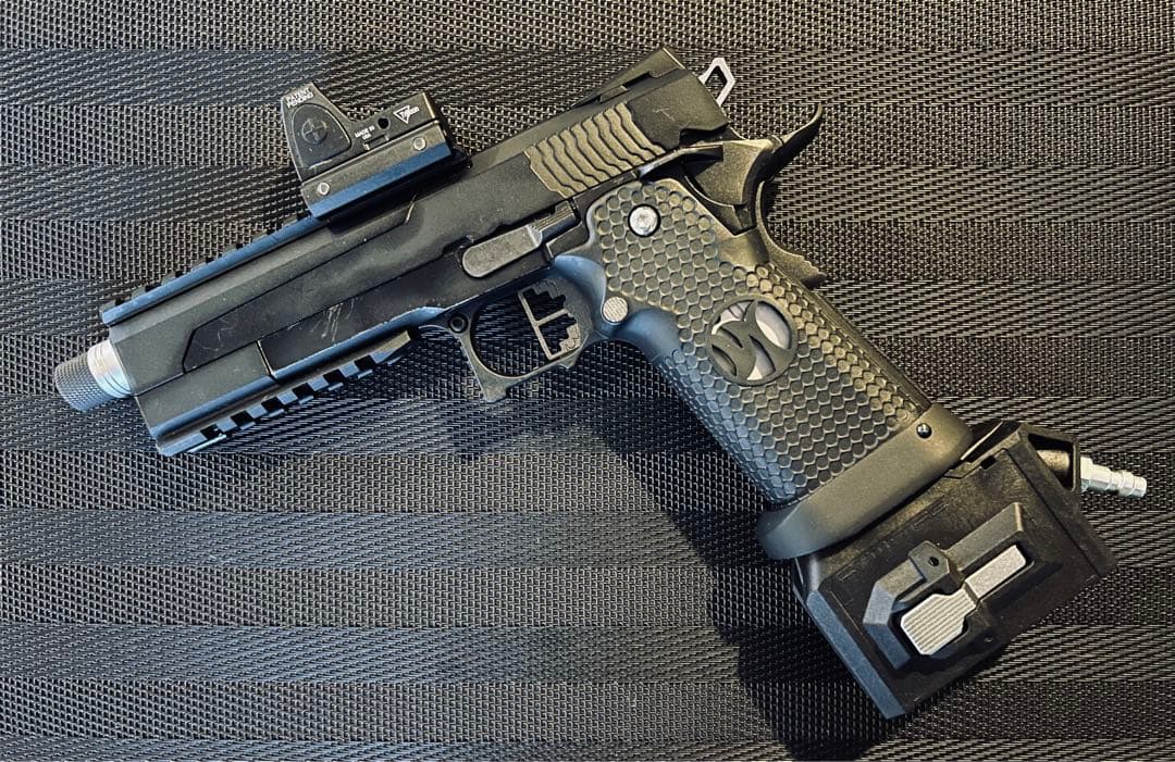 ハイスピードスナイピングカスタム ハイキャパ5.1 外部ソースマガジン※合法