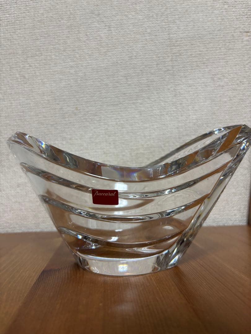Baccarat バカラ　フラワー　ウェーブボール