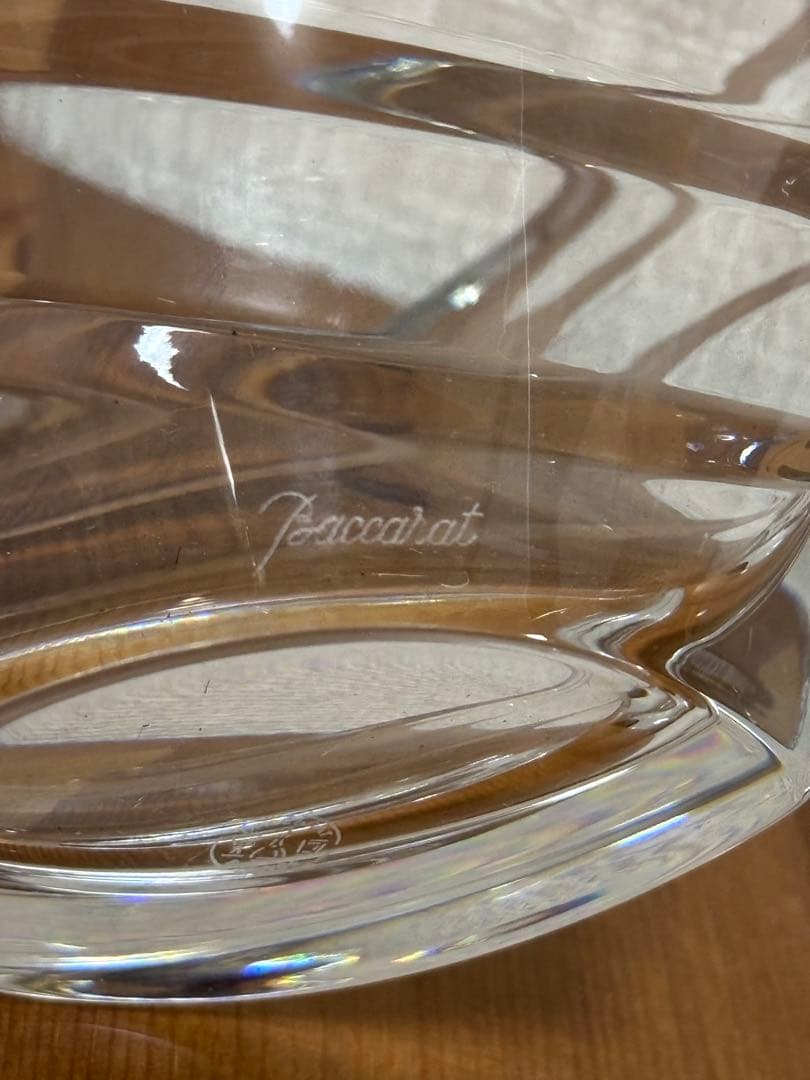 Baccarat バカラ　フラワー　ウェーブボール