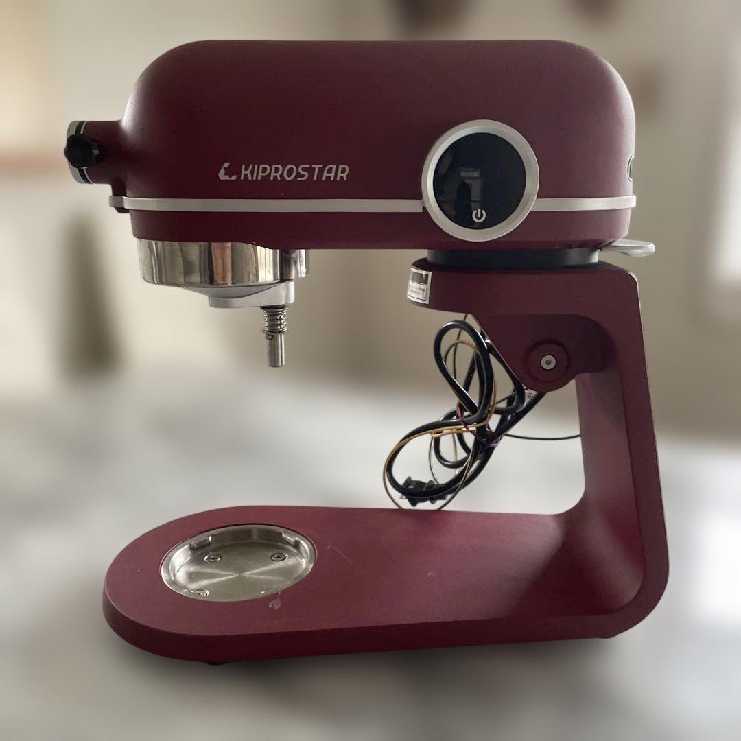 KIPROSTAR スタンドミキサー ワインレッド