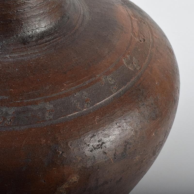 朝鮮美術　須恵器　新羅土器　水注瓶　C　R8666B