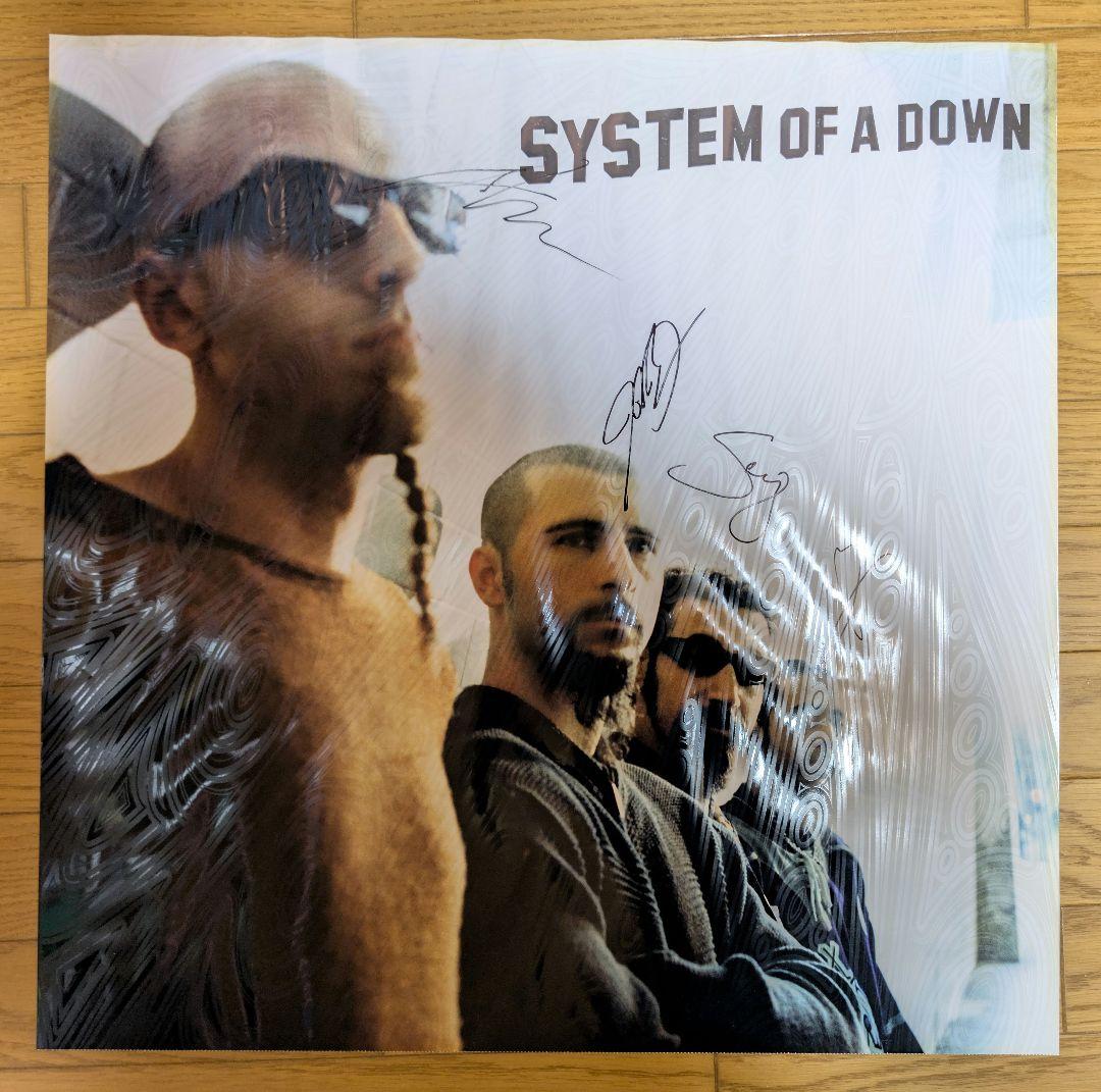 System of a down 直筆 サイン ポスター