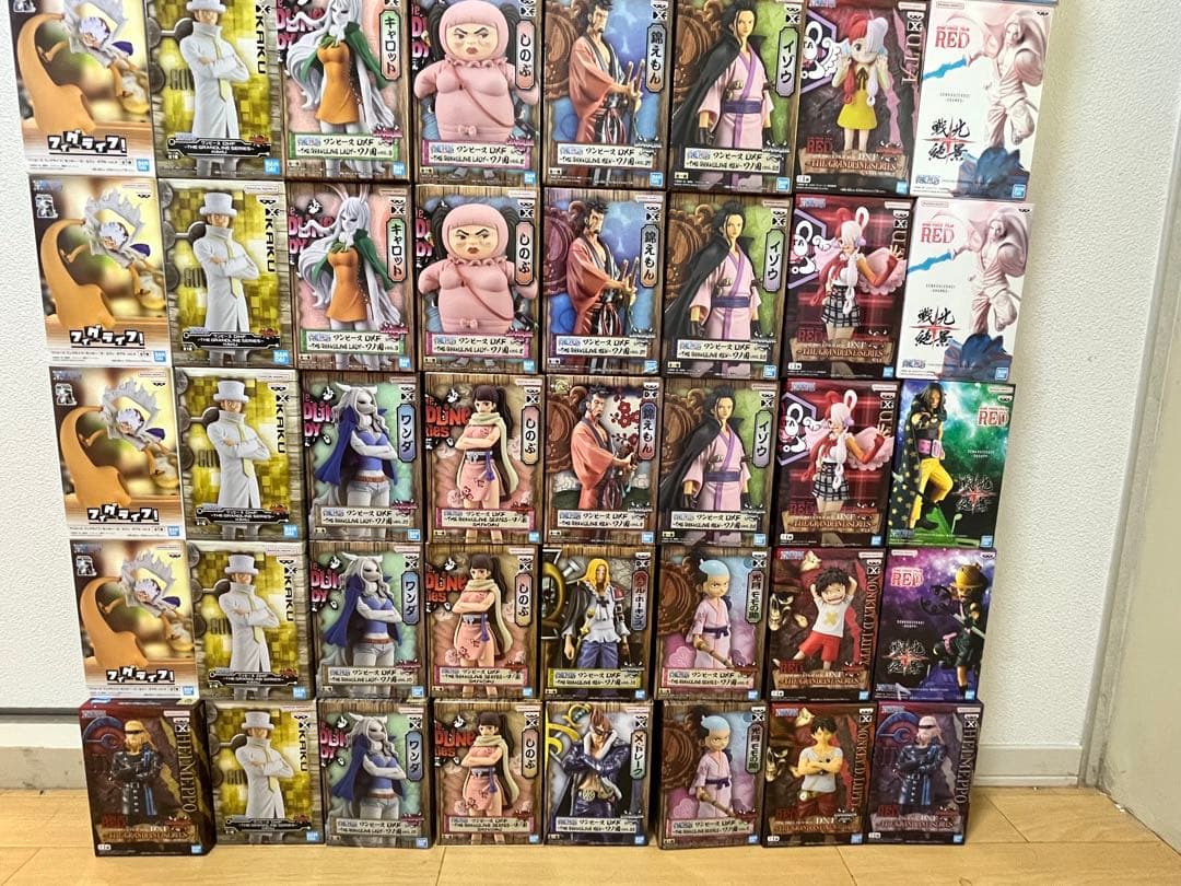 未開封 ワンピースフィギュア 57個 まとめ売り DXF ONE PIECE