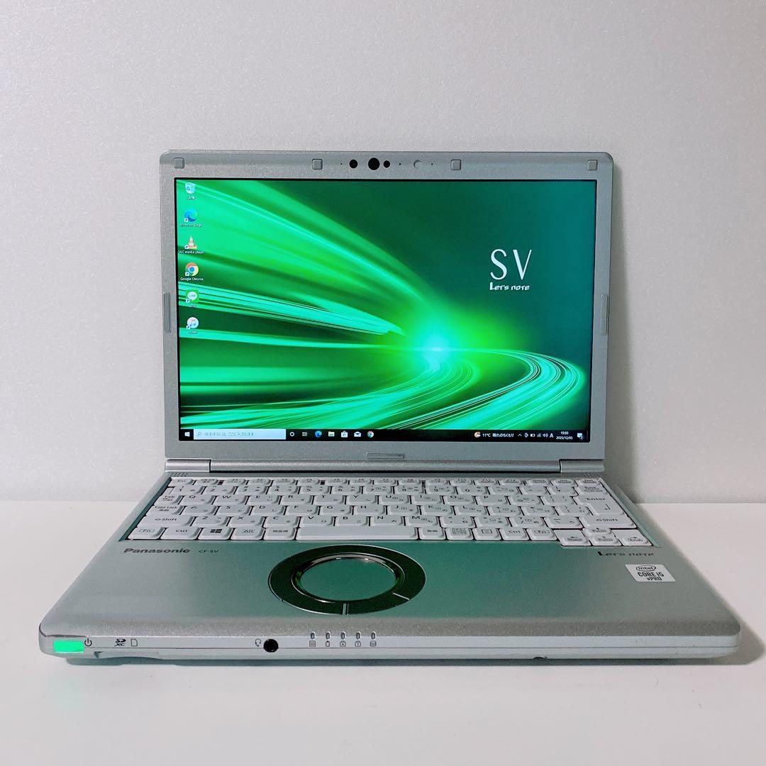 【美品】SV9爆速SSD512GB 8GBレッツノート第10世代パソコンPC