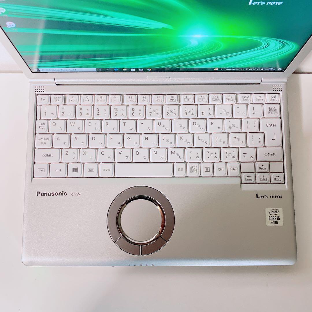 【美品】SV9爆速SSD512GB 8GBレッツノート第10世代パソコンPC