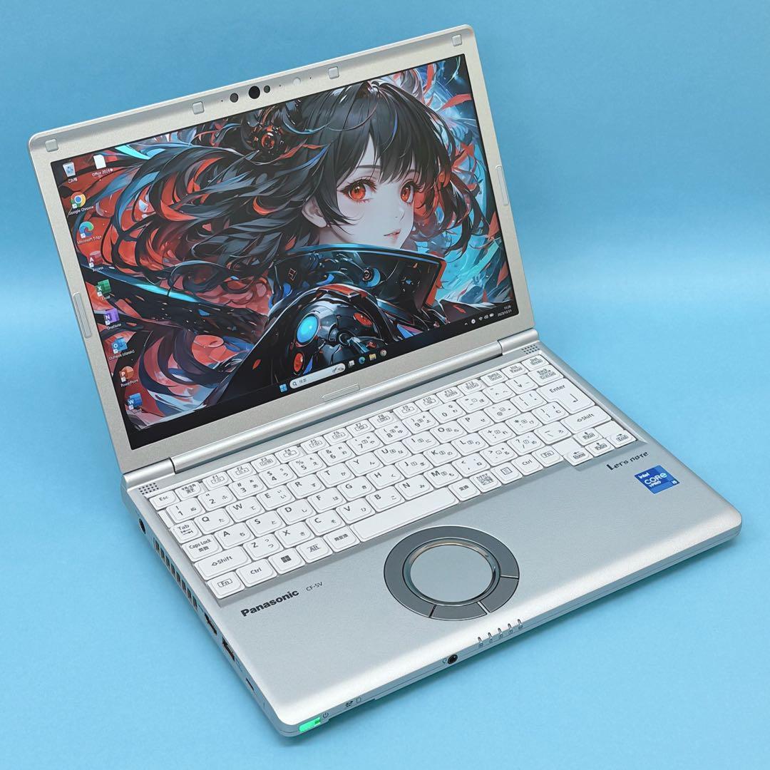 989極美品 レッツノートCF-SV1 第11世代 8GB office2024