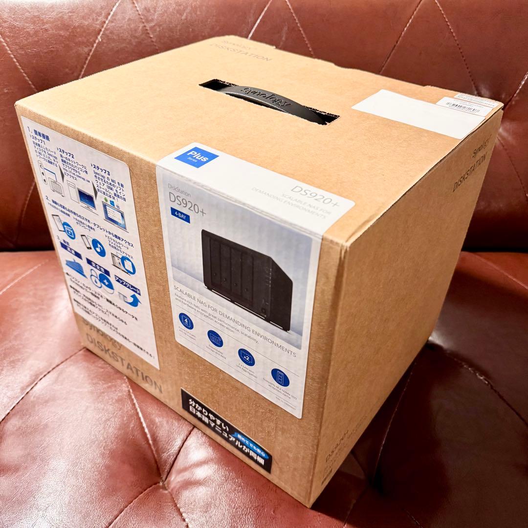 【新品未使用】Synology DiskStation DS920+