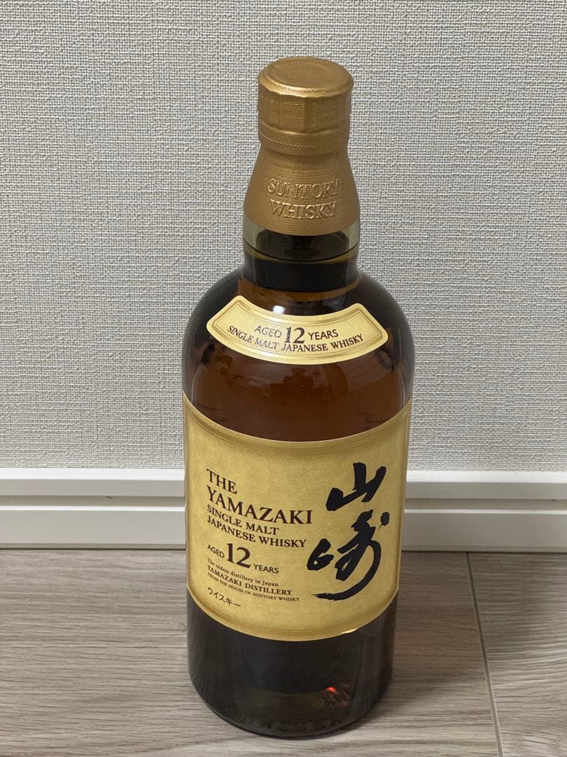 （限定）サントリーシングルモルトウイスキー（山崎）12年　700ml