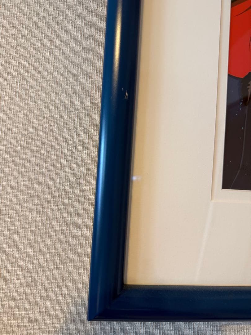 アトムのセル画 青いフレーム付き