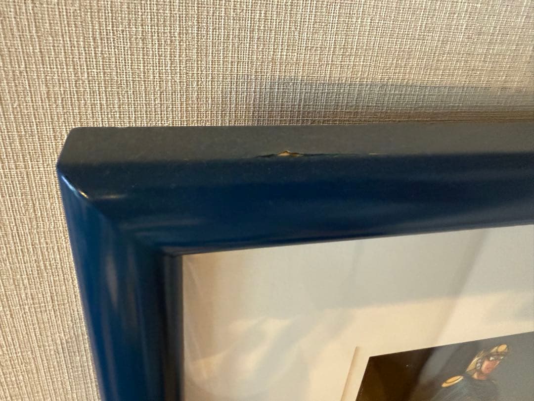 アトムのセル画 青いフレーム付き