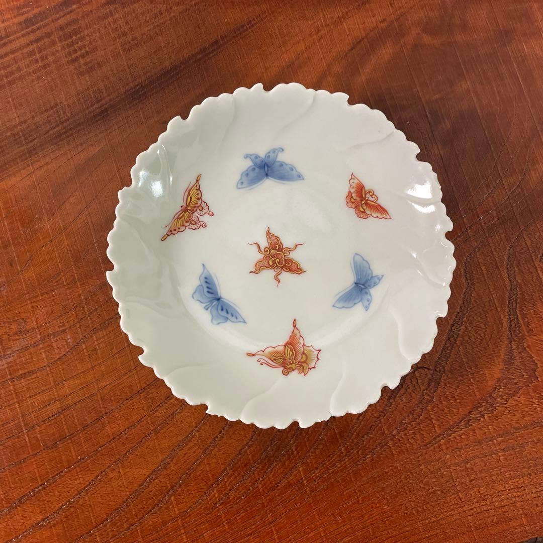 鍋島　色絵皿　江戸時代