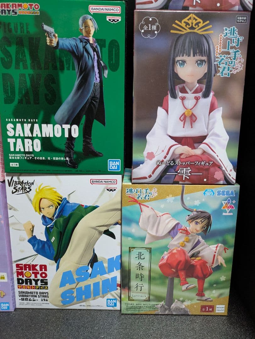 フィギュアまとめ売り　銀魂　ポケモン　コナン　サンドランド　マッシュル　サカモト