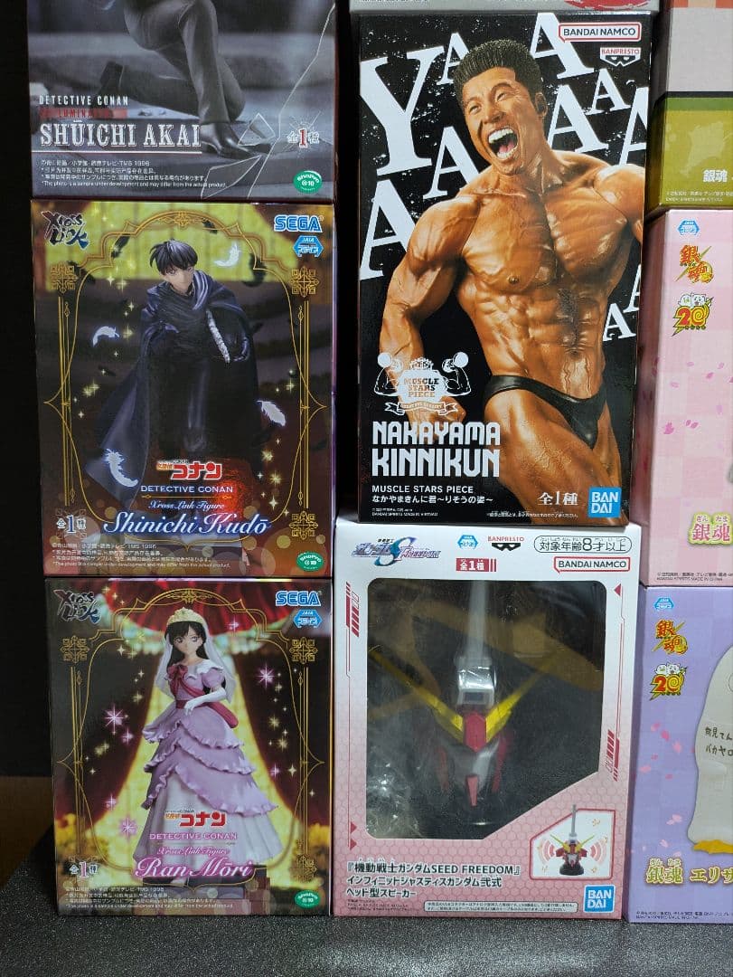 フィギュアまとめ売り　銀魂　ポケモン　コナン　サンドランド　マッシュル　サカモト