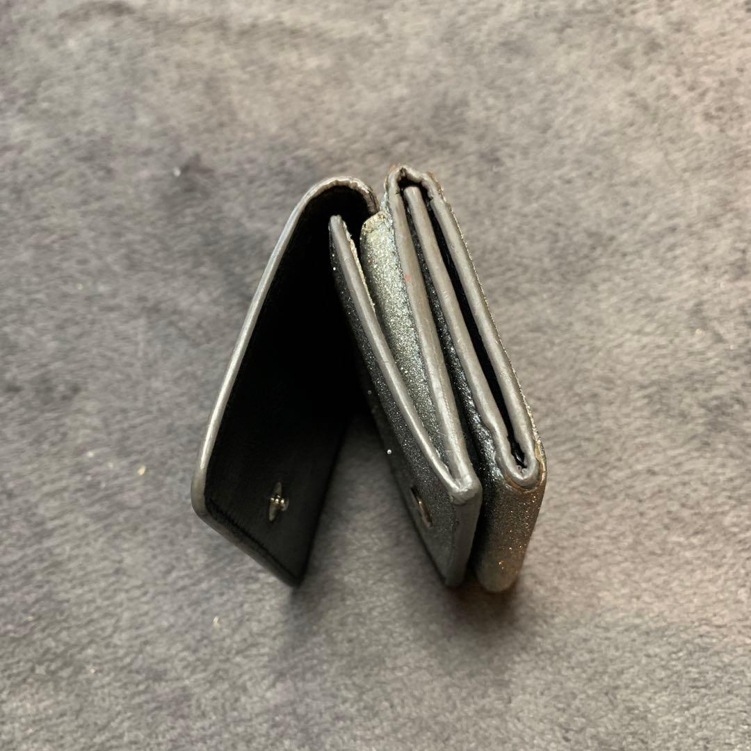 バレンシアガ　BALENCIAGA ラメ　グリッター　キラキラ　シルバー0708