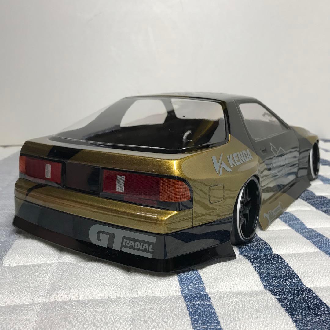 ラジコン・ラジドリ・fc3sバンパーレス仕様