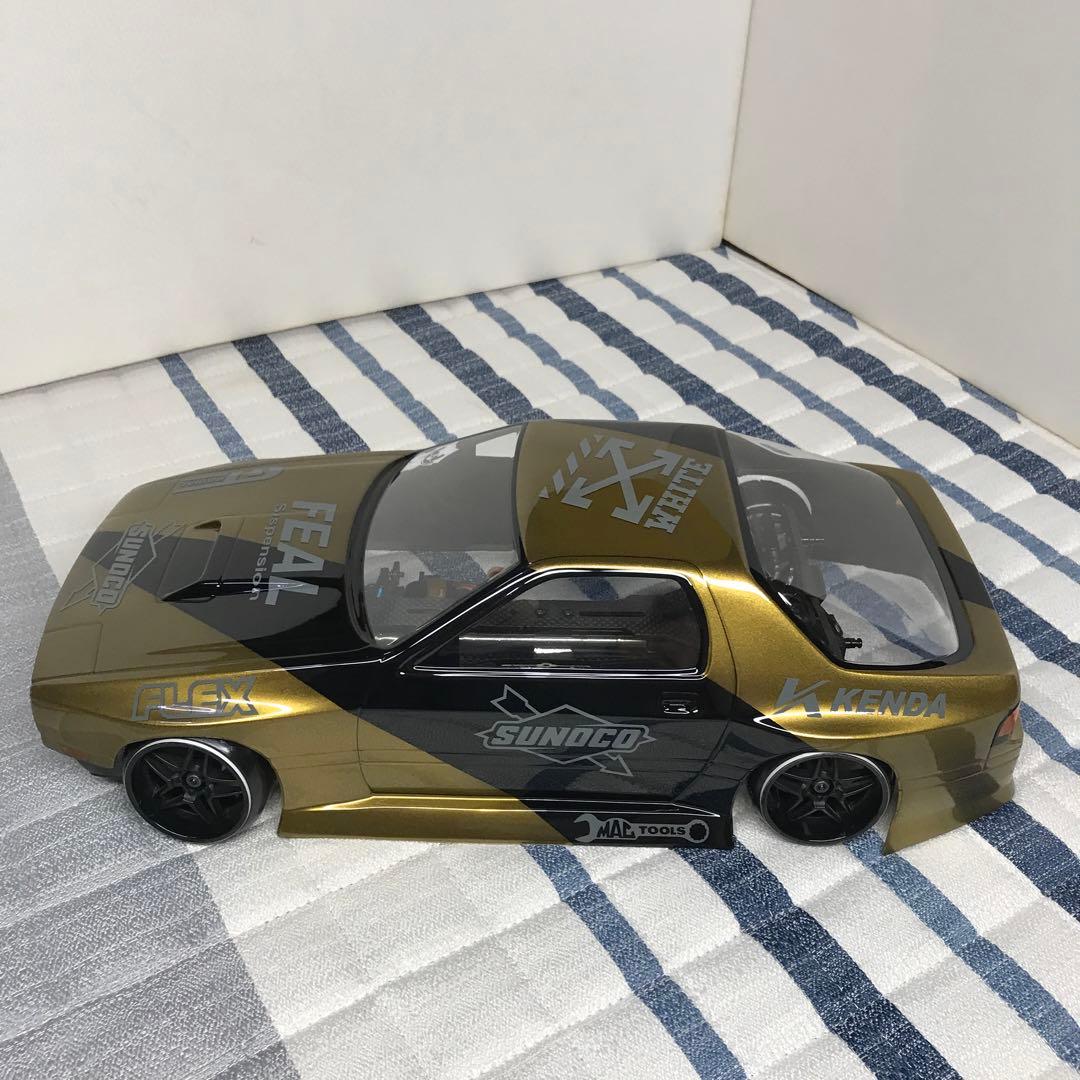 ラジコン・ラジドリ・fc3sバンパーレス仕様