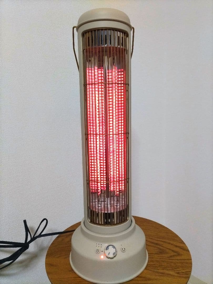 【美品】BRUNO カーボンヒーターNostalStovewide グレージュ