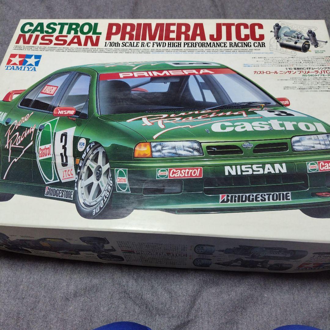ホビーラジコン Tamiya CASTROL NISSAN PRIMERA JTCC 1/10
