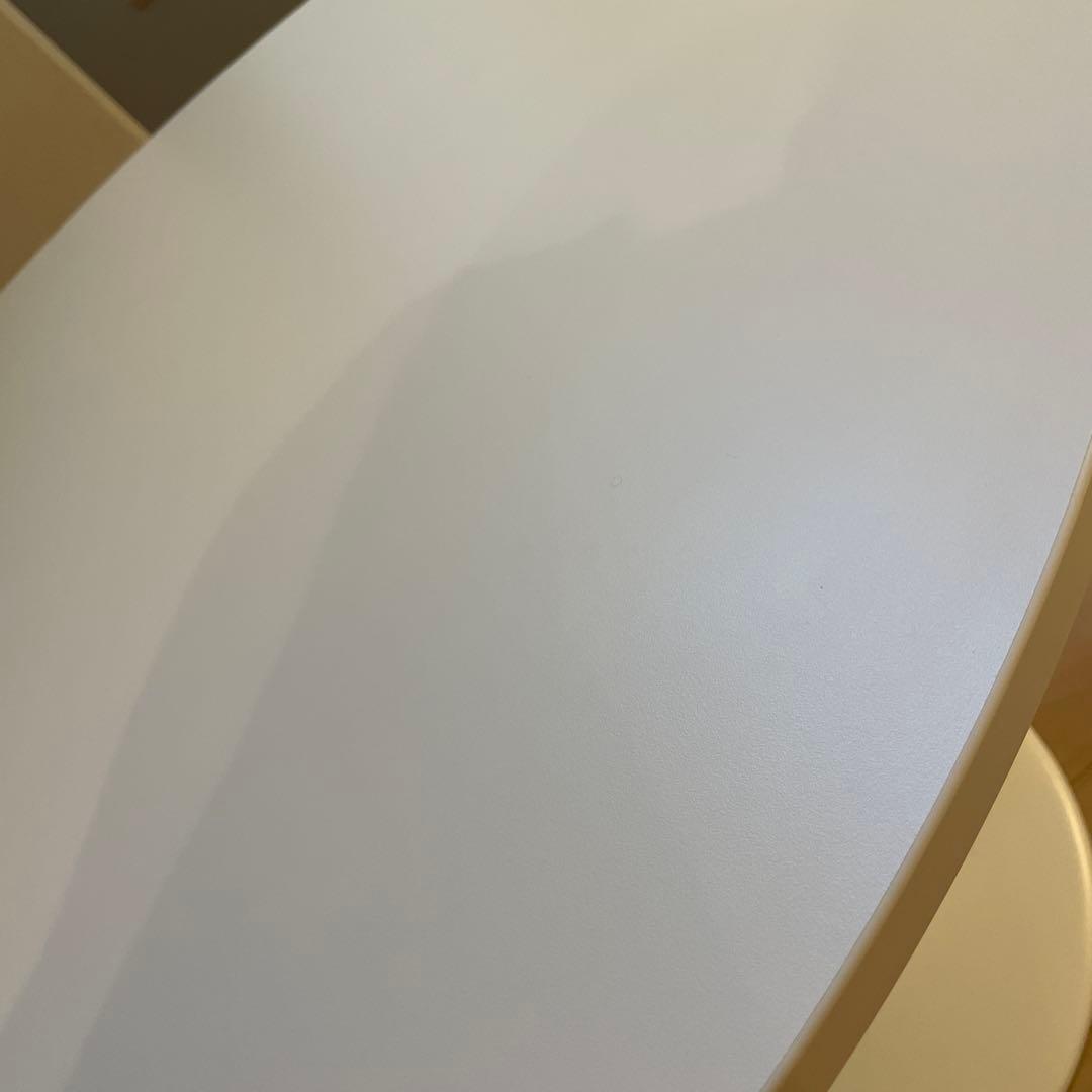 円テーブル　ホワイト　ドクスタ　IKEA