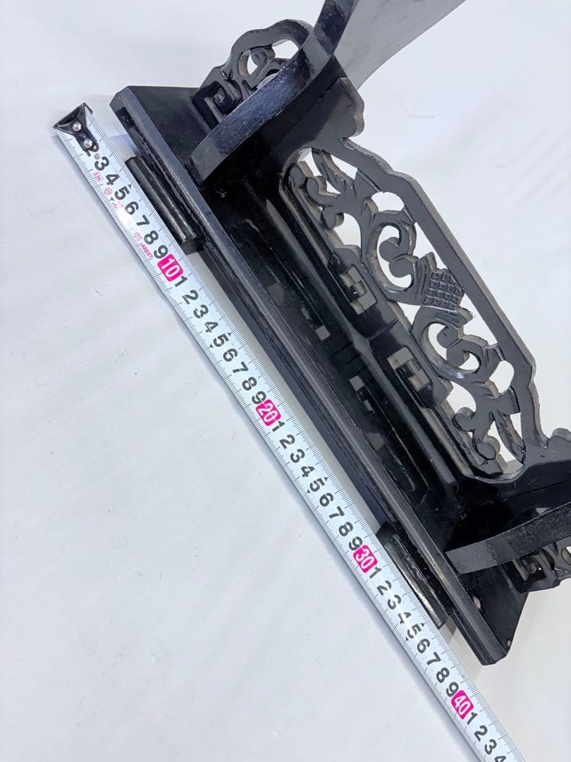 刀掛け 象牙台 木製 火縄銃 武具 日本刀 台 飾り台