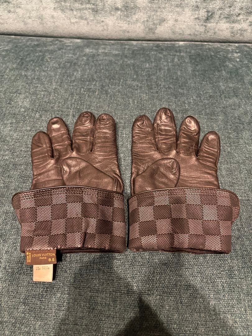 LOUIS VUITTON ルイ・ヴィトン レザー グローブ