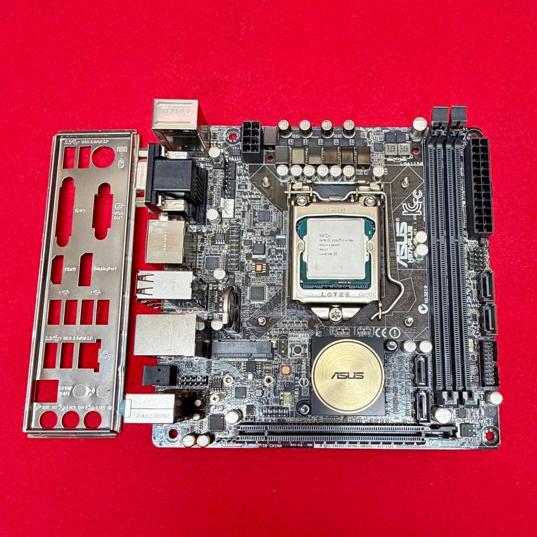 Core i7-4790K ASUSH97IPLUSMini-ITXマザーボード