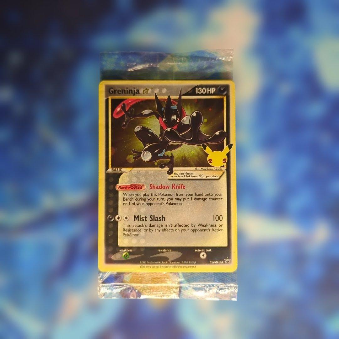 Greninja 外国版ゲッコウガ スター プロモ 新品未開封