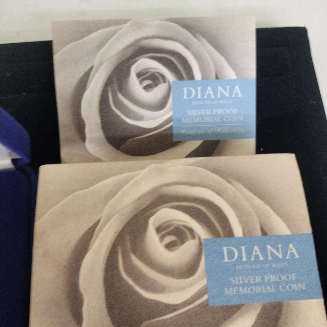 ダイアナ妃追悼記念SILVER PROOF MEMORIALCOIN 