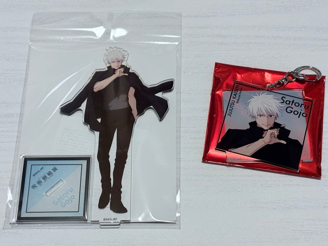 アニメーション呪術廻戦展 渋谷事変　 五条悟　アクリルキーホルダー・アクスタ
