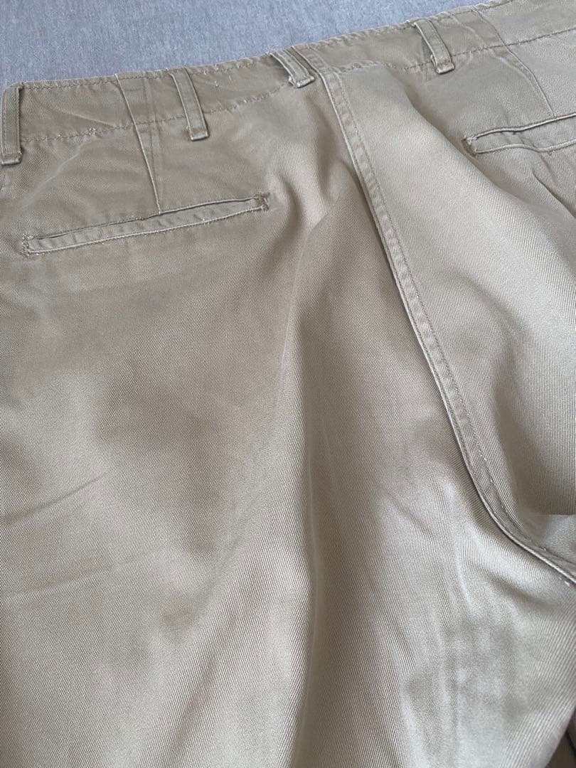 50s サイドダブルステッチ U.S ARMY M-45 カーキ チノパン