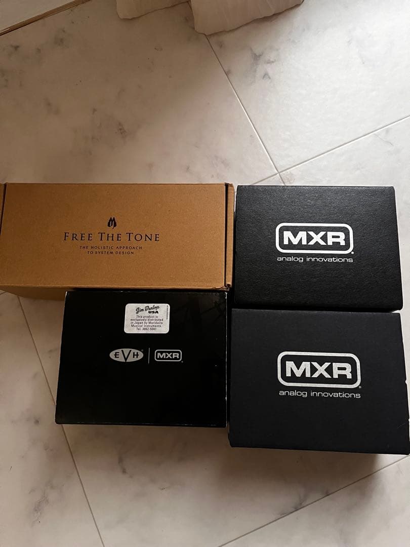 エフェクターセット EVH, Ibanez, MXR