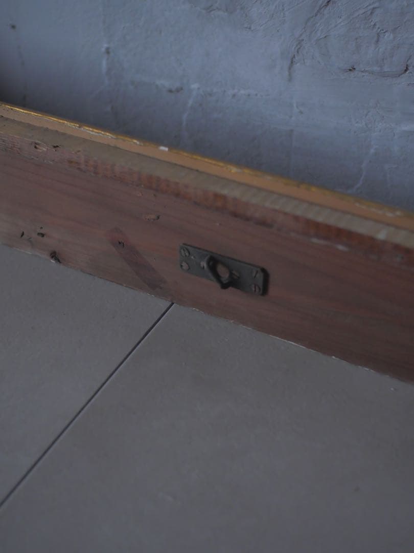 【引取限定】額　油彩　絵画　写真　展示　フレーム　古家具　古道具　アンティーク