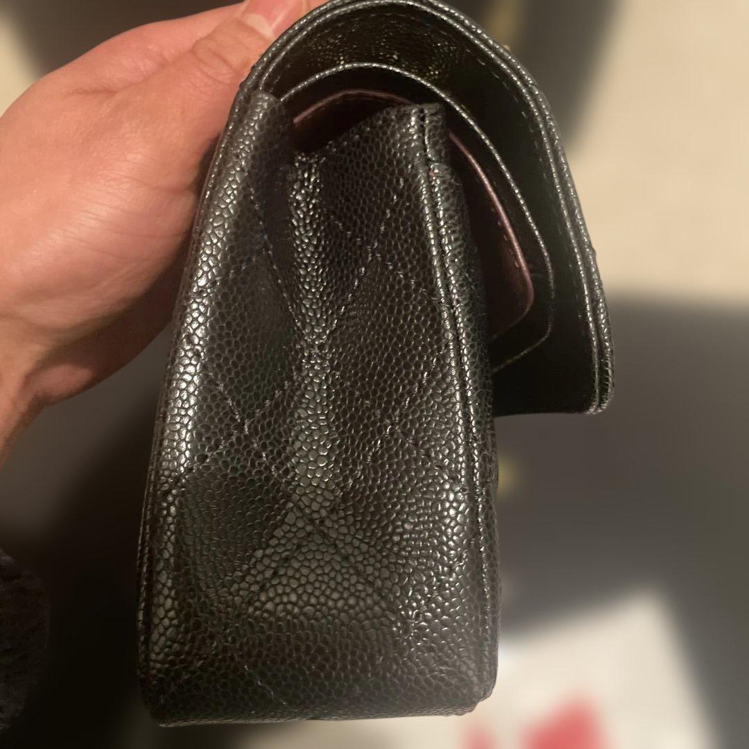 CHANEL マトラッセブラック ショルダーバッグ キルティング　ノベルティー