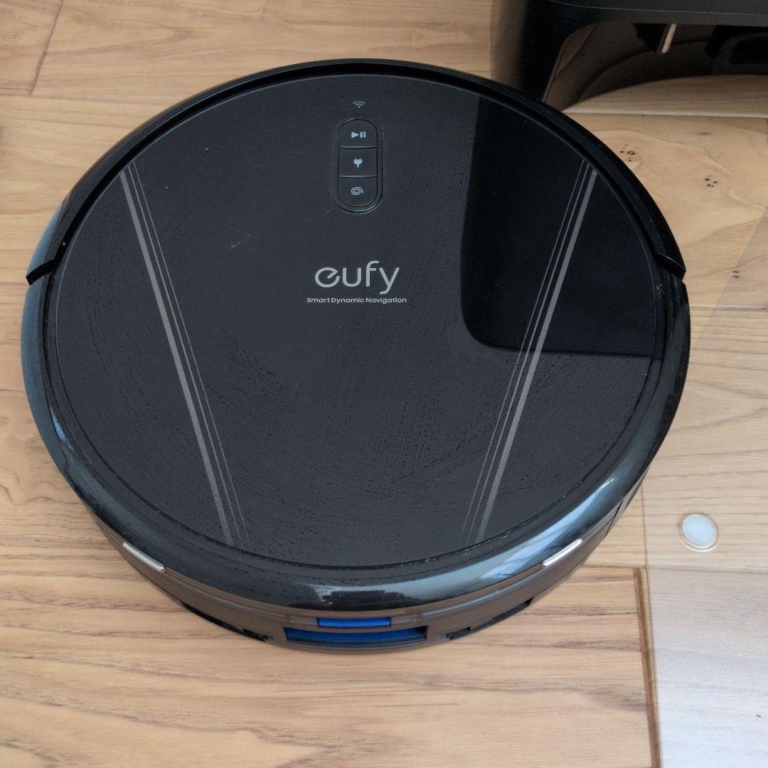 【傷、汚れあり】eufy ロボット掃除機 本体 充電ドック付き