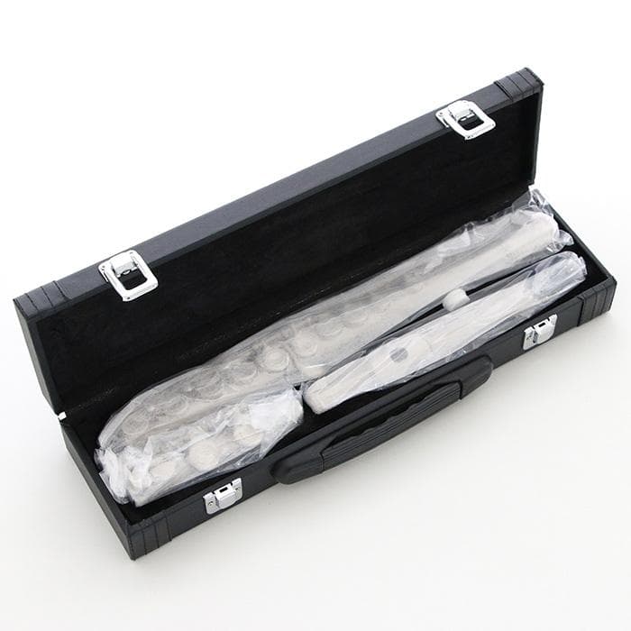 新品 未使用 送料無料 フルート 白銅製 初心者向け 学生 練習用 入門セット