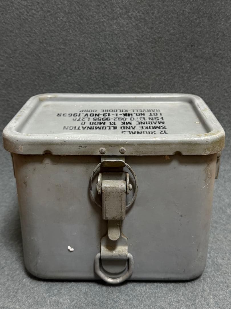 米軍 実物 シグナルコンテナ ナム戦