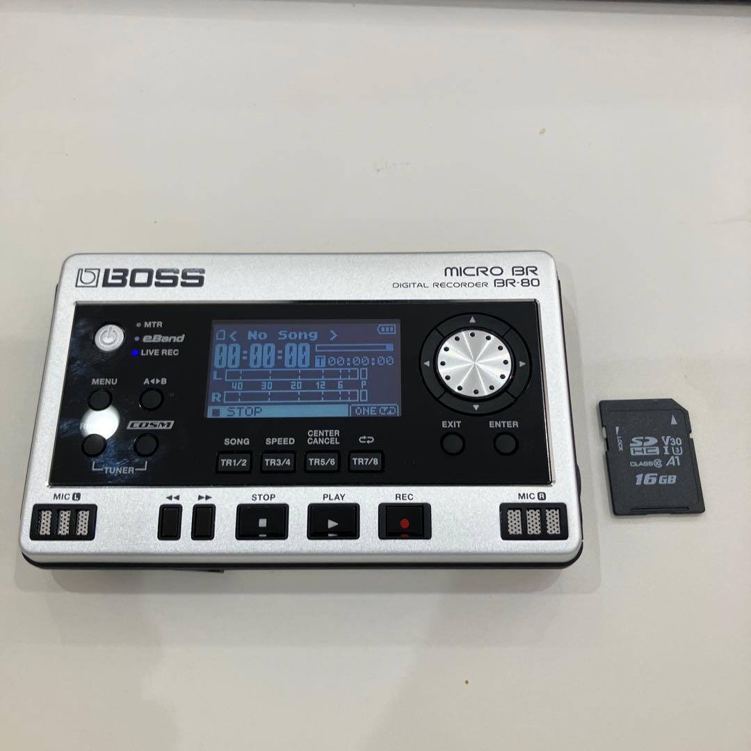 配信機器・PA機器・レコーディング機器 MICRO BR BR-80