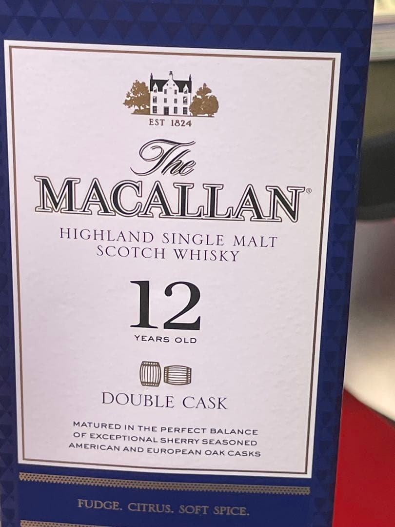 The Macallan 12年 ダブルカスク 750ml