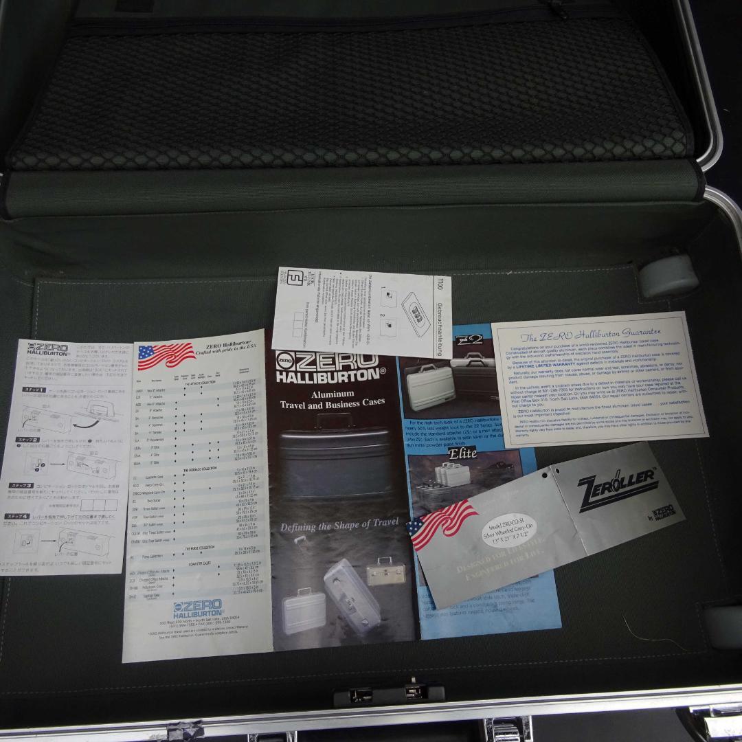 ゼロハリバートンZアルミ2輪機内持ち込みZRDCO-SI ダイヤルキャリーバッグ