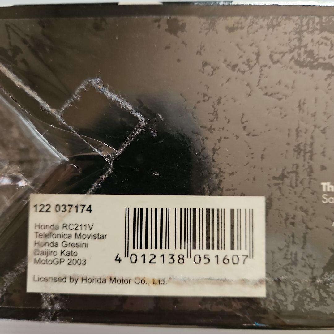 入手難❕未使用 1/12 MINICHAMPS 2003 HONDA