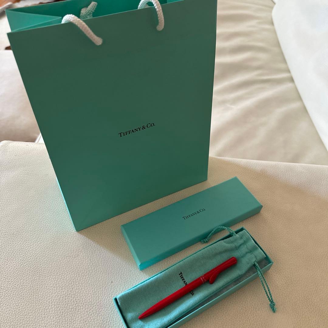 新品.未使用　Tiffany& Co. エルサ・ペレッティ™ ボールペン　赤