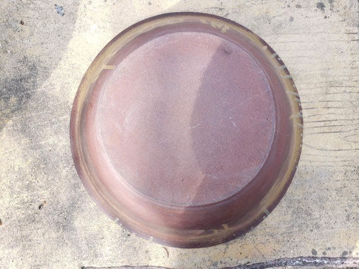 メダカ鉢 珍品 中野行山作 落款無し