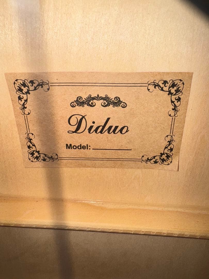 Diduo アコースティックギター ブラック