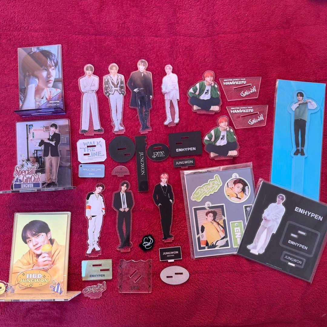 ENHYPEN ジョンウォン アクリルスタンド アクキー 15点 セット