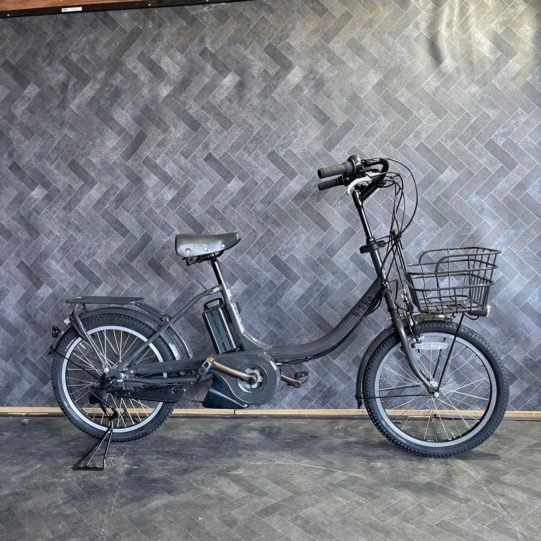 電動アシスト自転車 ブラック チャイルドシート付き