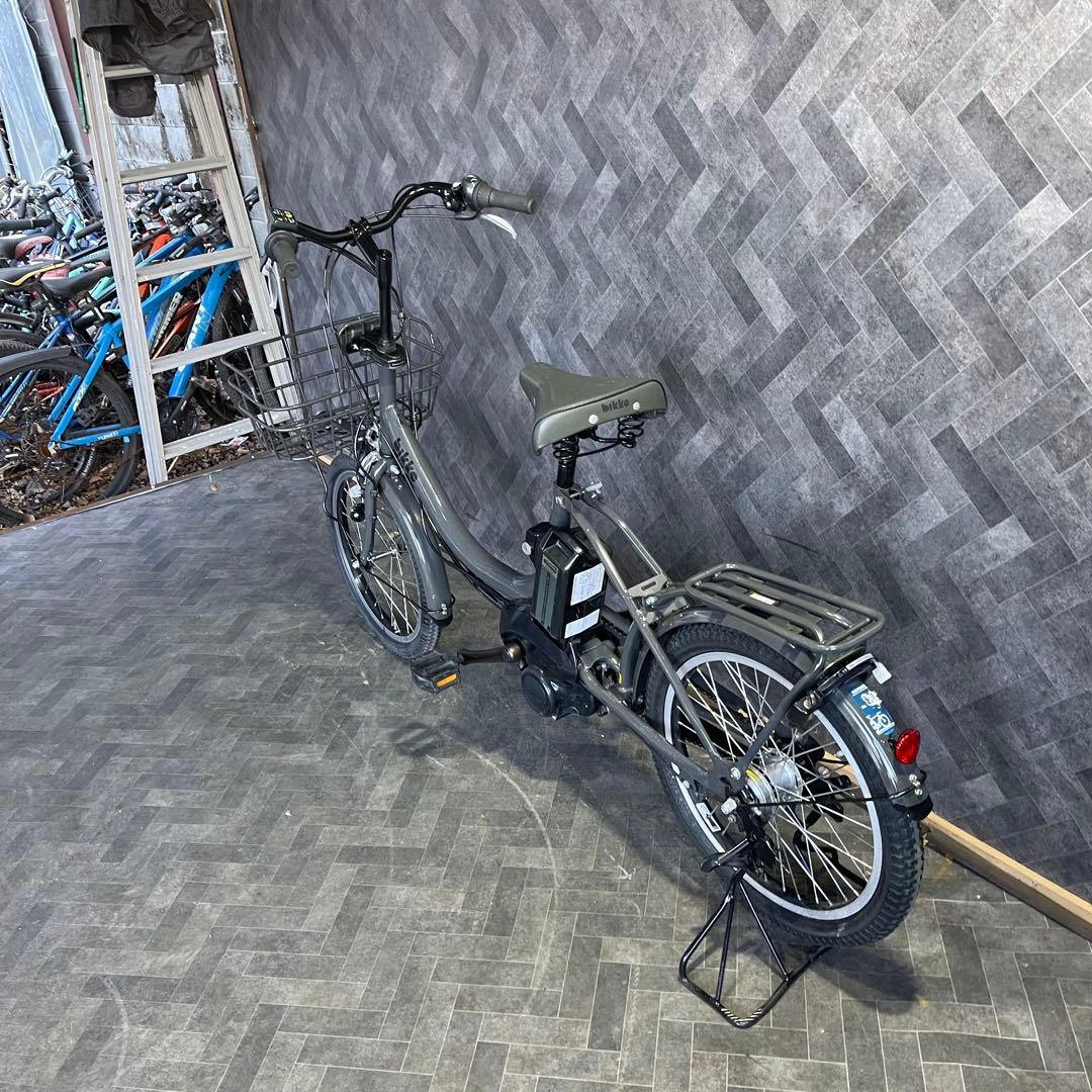 電動アシスト自転車 ブラック チャイルドシート付き