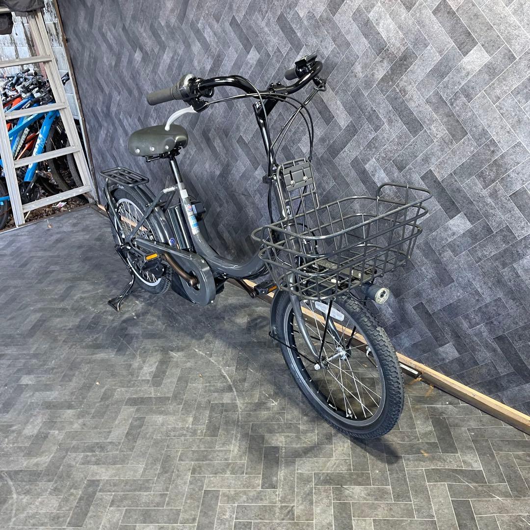 電動アシスト自転車 ブラック チャイルドシート付き